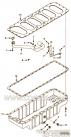 【油底壳】康明斯CUMMINS柴油机的3930433 油底壳