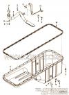 【油底壳】康明斯CUMMINS柴油机的3974295 油底壳