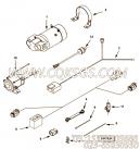 【电磁开关】康明斯CUMMINS柴油机的4951864 电磁开关
