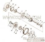 【涡轮增压器扩压器】康明斯CUMMINS柴油机的3524875 涡轮增压器扩压器