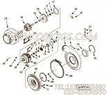 【涡轮增压器组件】康明斯CUMMINS柴油机的4955295 涡轮增压器组件
