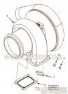 【涡轮增压器】康明斯CUMMINS柴油机的4037645 涡轮增压器