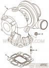 【涡轮增压器】康明斯CUMMINS柴油机的4038110 涡轮增压器