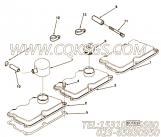 【燃油滤清器Brkt间隔的】康明斯CUMMINS柴油机的63186 燃油滤清器Brkt间隔的