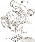 【涡轮增压器】康明斯CUMMINS柴油机的4039745 涡轮增压器