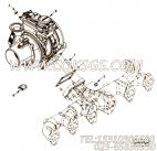 【Turbocharger, Incomplete】康明斯CUMMINS柴油机的2842561 Turbocharger, Incomplete