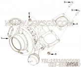 【涡轮增压器】康明斯CUMMINS柴油机的3767525 涡轮增压器