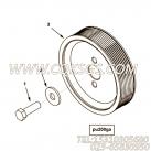 【附件传动皮带轮】康明斯CUMMINS柴油机的3103238 附件传动皮带轮