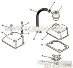 【软管】康明斯CUMMINS柴油机的64998 J 软管