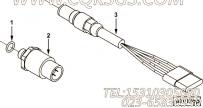 【传感器适配器】康明斯CUMMINS柴油机的3815330 传感器适配器
