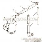 【柔性软管】康明斯CUMMINS柴油机的3088034 柔性软管