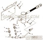 【传感器支架】康明斯CUMMINS柴油机的4968633 传感器支架
