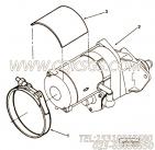 【热Sheild】康明斯CUMMINS柴油机的3916716 热Sheild