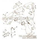 【涡轮油漏管】康明斯CUMMINS柴油机的3067466 涡轮油漏管