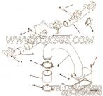 【空气交叉连接】康明斯CUMMINS柴油机的3026985 空气交叉连接