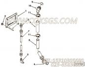【卡箍】康明斯CUMMINS柴油机的3600494 卡箍