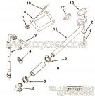 【TUR油漏管】康明斯CUMMINS柴油机的3250593 TUR油漏管