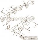 【进气歧管】康明斯CUMMINS柴油机的3865196 进气歧管