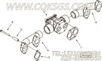 【排气歧管】康明斯CUMMINS柴油机的3681837 排气歧管