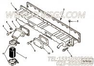 【进气口连接】康明斯CUMMINS柴油机的3819813 进气口连接