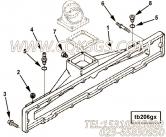 【进气歧管】康明斯CUMMINS柴油机的3090687 进气歧管