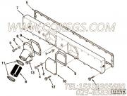 【进气口连接】康明斯CUMMINS柴油机的3028386 进气口连接