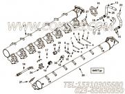 【排气歧管】康明斯CUMMINS柴油机的4956436 排气歧管
