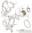 【至五型带箍】康明斯CUMMINS柴油机的4065488 至五型带箍