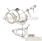 【出水口连接】康明斯CUMMINS柴油机的4970269 出水口连接
