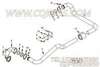【Tube, Water Transfer】康明斯CUMMINS柴油机的2870714 Tube, Water Transfer