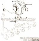 【涡轮增压器】康明斯CUMMINS柴油机的3531721 涡轮增压器