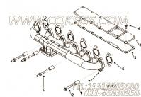 【排气歧管】康明斯CUMMINS柴油机的3941333 排气歧管