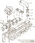 【柴油机C285 20的增压器布置组】 康明斯排气歧管报价,参数及图片