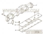 【排气歧管】康明斯CUMMINS柴油机的3921704 排气歧管