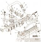 【空气管】康明斯CUMMINS柴油机的3914616 空气管