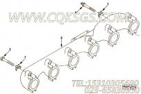 【排气歧管】康明斯CUMMINS柴油机的3921895 排气歧管