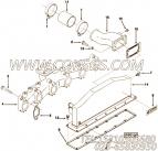 【空气交叉连接】康明斯CUMMINS柴油机的3926114 空气交叉连接