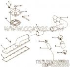 【进气歧管盖】康明斯CUMMINS柴油机的3910333 进气歧管盖