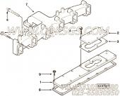 【进气歧管盖】康明斯CUMMINS柴油机的3276989 进气歧管盖
