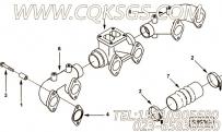 【排气歧管】康明斯CUMMINS柴油机的3933500 排气歧管