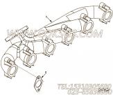 【排气歧管】康明斯CUMMINS柴油机的3978522 排气歧管