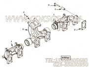 【排气歧管】康明斯CUMMINS柴油机的4095734 排气歧管