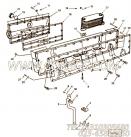 3201884盖板,用于康明斯KT19-C450主机机油冷却器组,更多【宣工推土机】配件报价