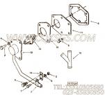 【Tube, Water Transfer】康明斯CUMMINS柴油机的3051545 Tube, Water Transfer