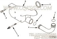 【Tube, Water Transfer】康明斯CUMMINS柴油机的3406650 Tube, Water Transfer