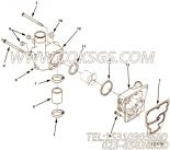 【节温器盖】康明斯CUMMINS柴油机的3895454 节温器盖