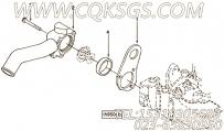 【节温器盖】康明斯CUMMINS柴油机的3281905 节温器盖
