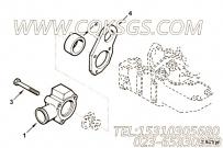 【节温器盖】康明斯CUMMINS柴油机的3282077 节温器盖