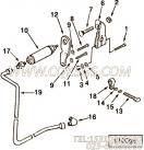 【机油供应管】康明斯CUMMINS柴油机的3082594 机油供应管