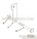 【油门开关杠杆】康明斯CUMMINS柴油机的3057091 油门开关杠杆